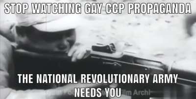 Stop watching gay CCP propaganda, fight for the KMT