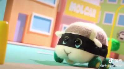 A world where guinea pig are vehicles
