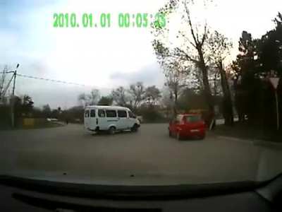 (from 0:40) (comments) Speeding Lexus hits author at high speed, 2011 November/December