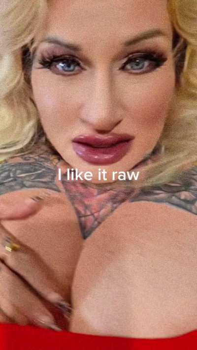 Grandma likes it raw