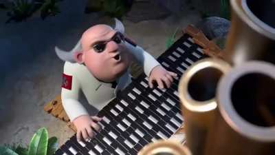 I'm so excited about my super weapon that will take over Plastic Beach that I wrote a song about it.