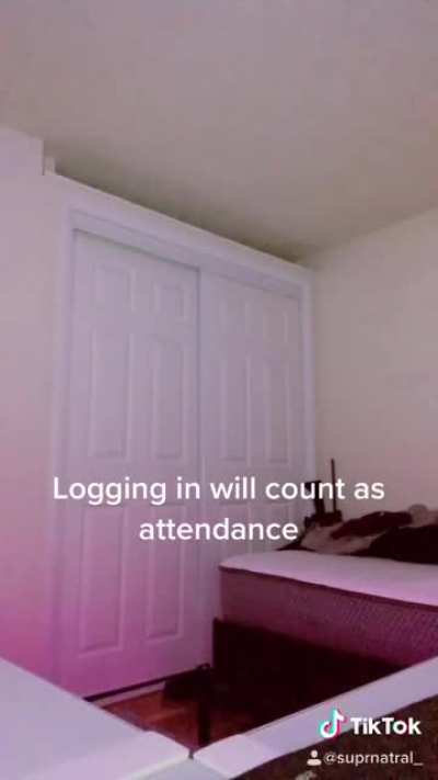I know y’all be doing this with your online classes
