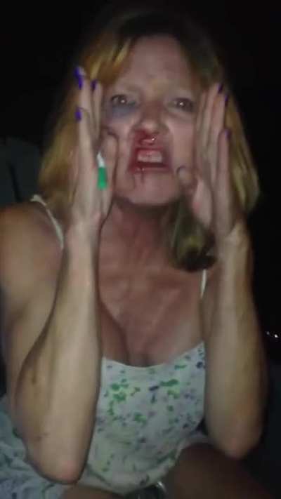 She can’t catch her breath.