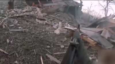 Close fire contact between Russian and Ukrainian soldiers