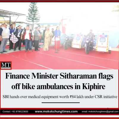Bike Ambulance Started In District Hospitals Khipre Nagaland!
