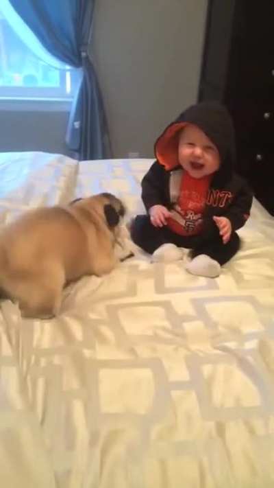 Happy screams