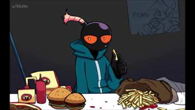 so, i just watched that whitty mukbang video and i taked my time to animate this