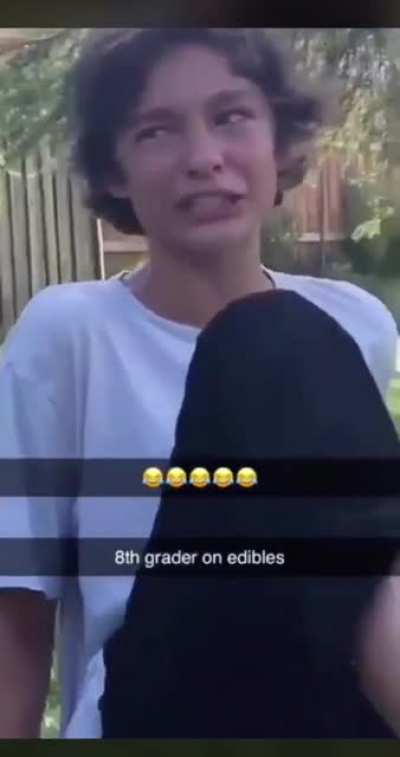 takes edibles, misses mom, threatens to kill his friends