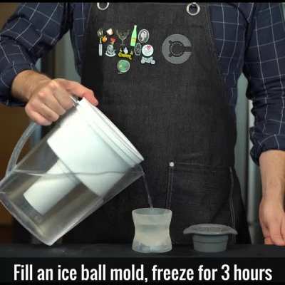 Cocktail Chemistry - Chemist's New York Sour