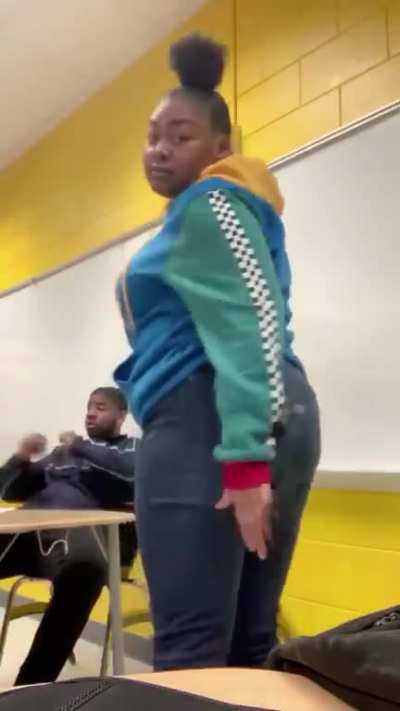 Did she just .....