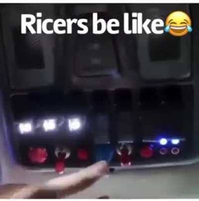 Honda guys be like