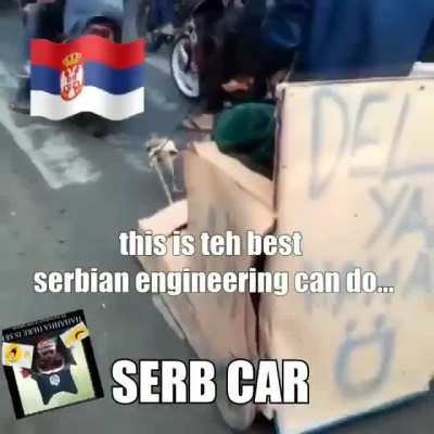 Serb car 🤢🤢