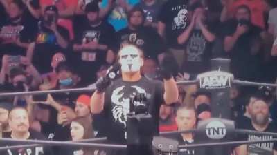 Sting has a message.