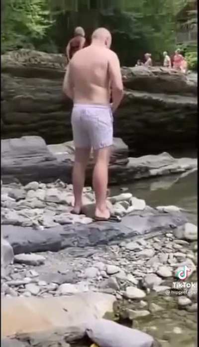 Fresh mountain spring