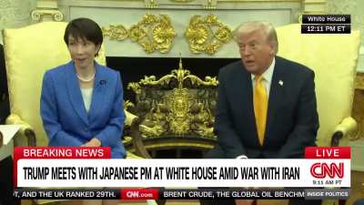 Asked why he didn’t coordinate with allies before Iran strike, Trump in an interview WITH Japan PM: “We didn’t tell anyone about it. Who knows better about surprise than Japan? Why didn’t you tell me about Pearl Harbor, OK?”