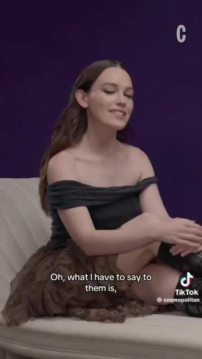 Victoria Pedretti Has a Message for Her Haters