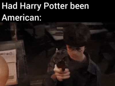 You're American, Harry