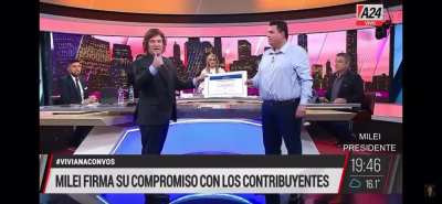 Millei le pifio (?