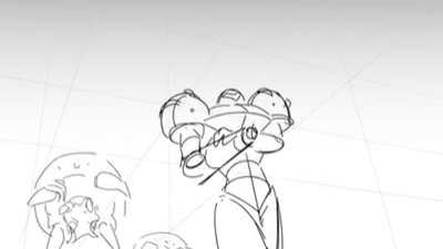 Metroid storyboard/animatic