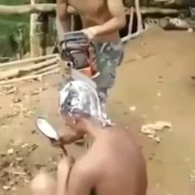 Cabelin na régua. 😎😎
