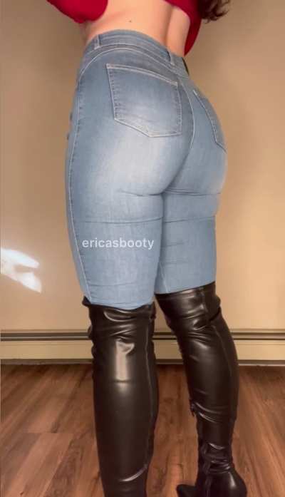 i think i’m running out of space in my jeans for my booty