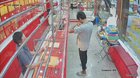 Thief dies inside