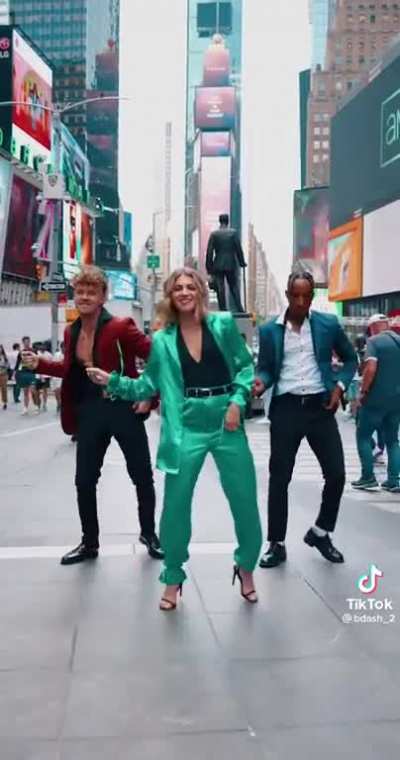Staying Alive in Times Square