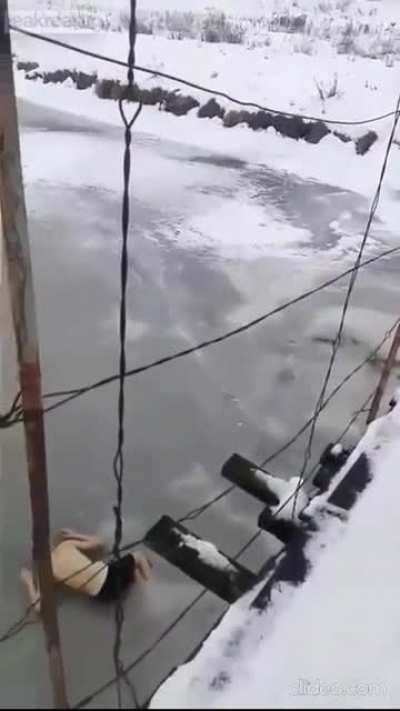 WCGW SMASHING ICE with your Naked Body?