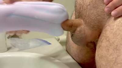 [SOUND UP] Getting rough with Janine's Muzzle. Just listen to her gag and slurp!