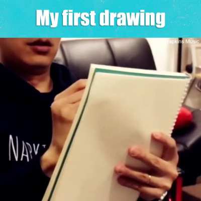 This man can draw