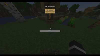 never doin this minecraft shit again