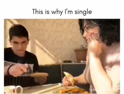 She must be thinking how did she start dating this dude