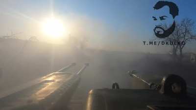 Very Rare POV - BMPT Terminator Assaulting Ukrainian Positions near Kremennaya