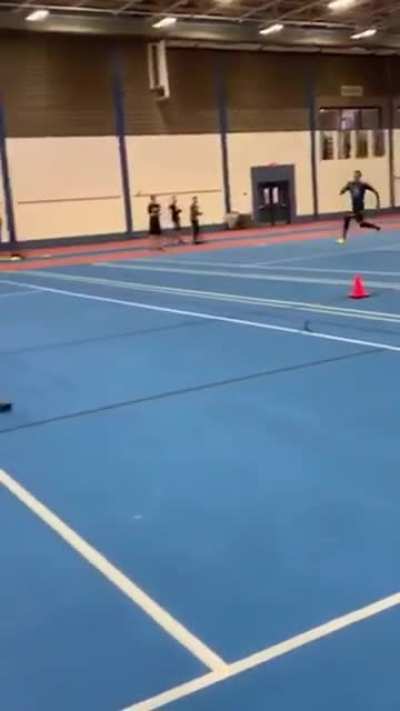 High jump.