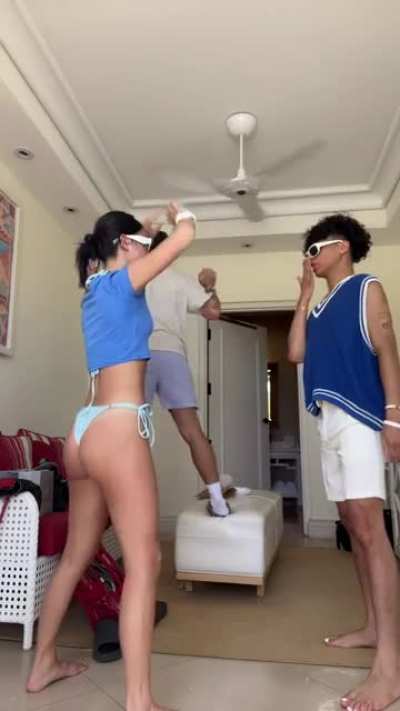 HD ass jiggle