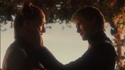 Awwww Joffrey the Gentle confesses his love for Sansa. Jansa is the best!