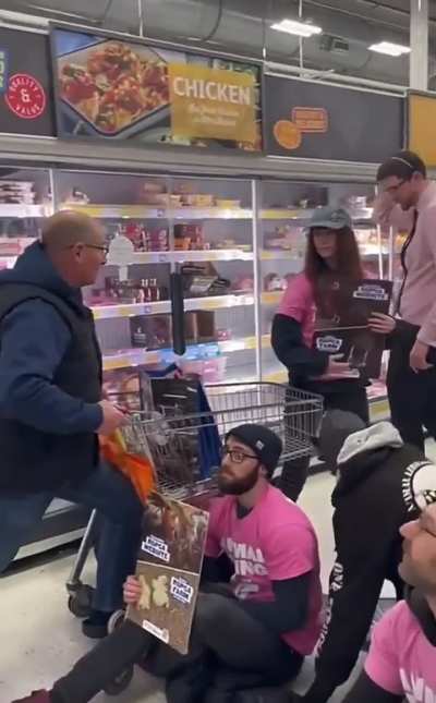 To ask nicely