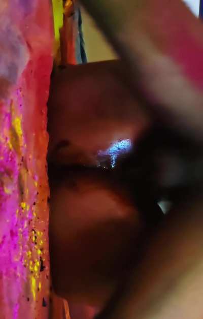 Getting my pussy filled with colors