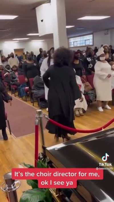 When the choir misses church