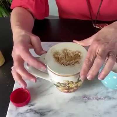 An elegant coffee design