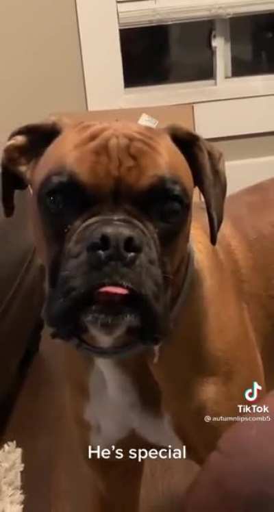 He's special