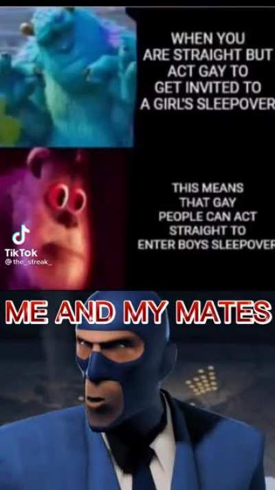 Lol, it could be anyone of us.