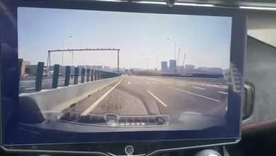 watch the white car