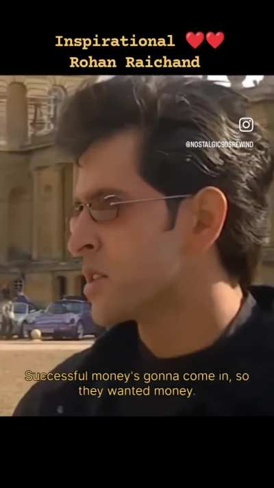 Hrithik explains why his father got shot on the set of k3g