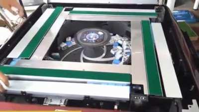 The mother of all Mah-Jongg tables, opened up