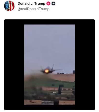 The president posted this tonight regarding Iran … I feel like next week will be wild . With the “ceasefire “ officially over the breakdown in talks and the SOH closed again, the blockade …hopefully I’m wrong