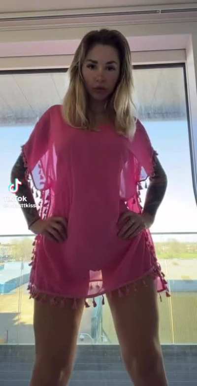 Tiktok see through dress trend🤤