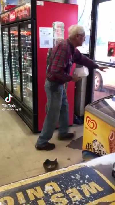 Mad grandpa