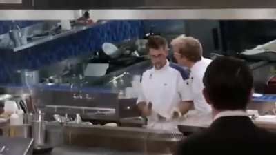 What is one of your favorite moments of a chef getting chewed out?