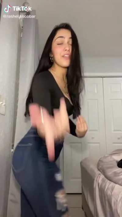 In jeans 🤯